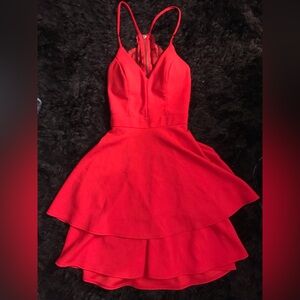Cute red dress